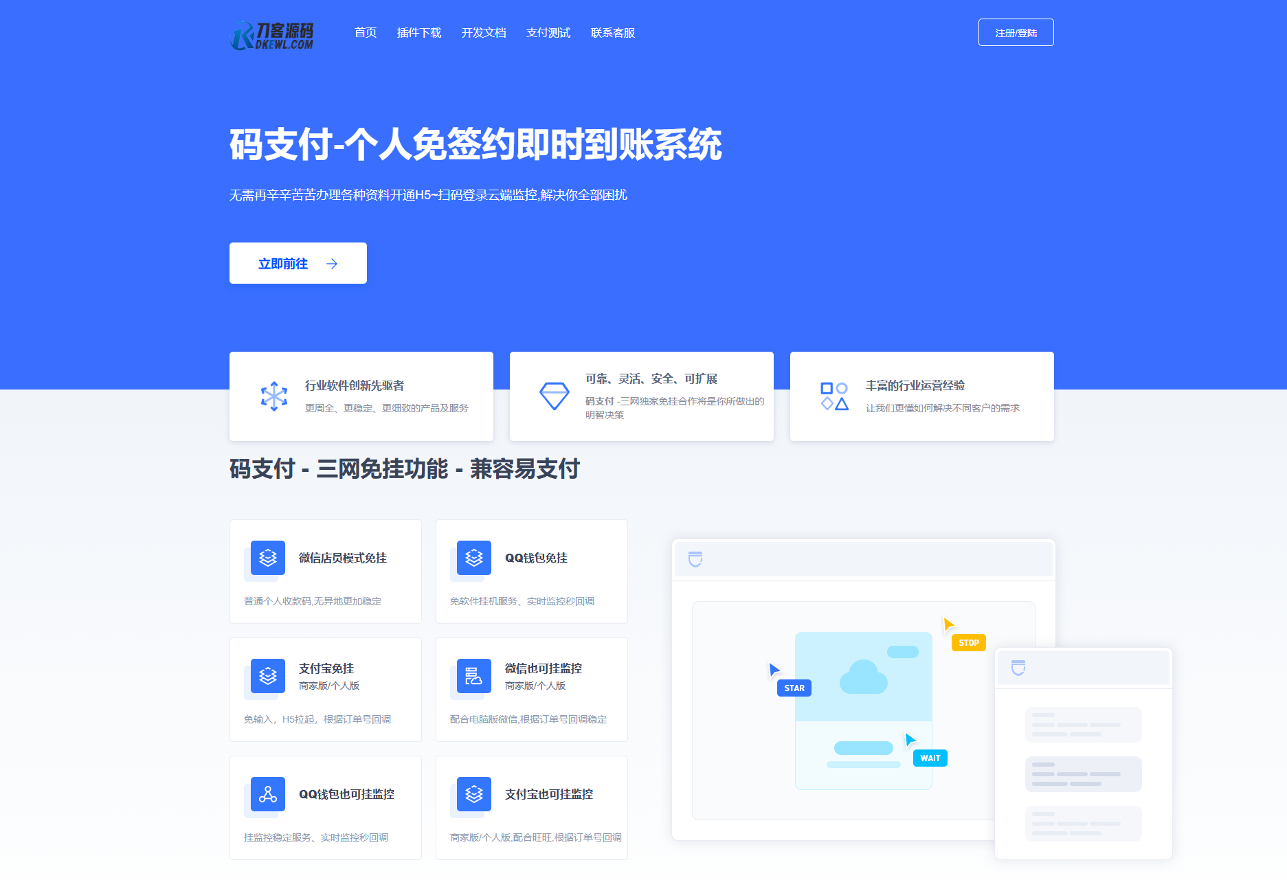 最新码支付个人免签支付系统源码 三网免挂版本 兼容易支付-皮皮网创