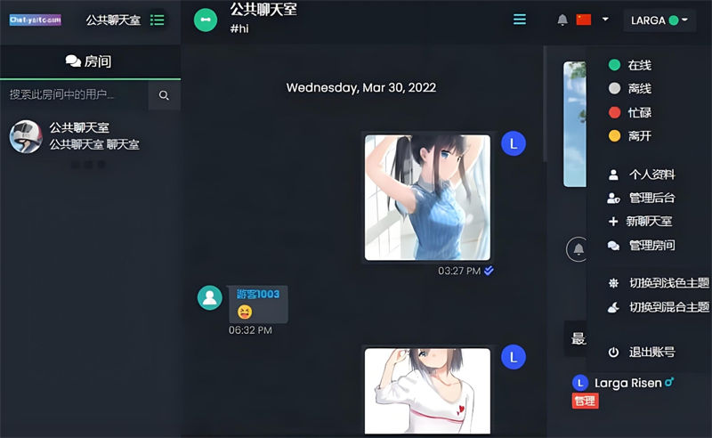 最新公共聊天室系统源码 ChatNet V1.11-V1.9 完整汉化版源码 私人聊天程序-皮皮网创