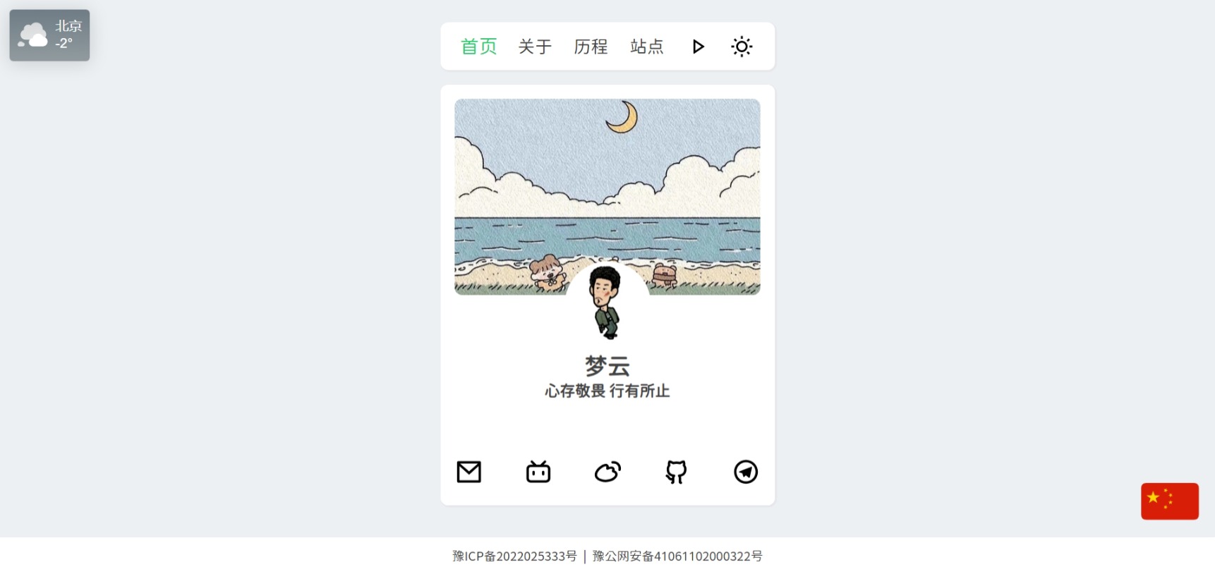 景昇个人主页源码后台版-皮皮网创