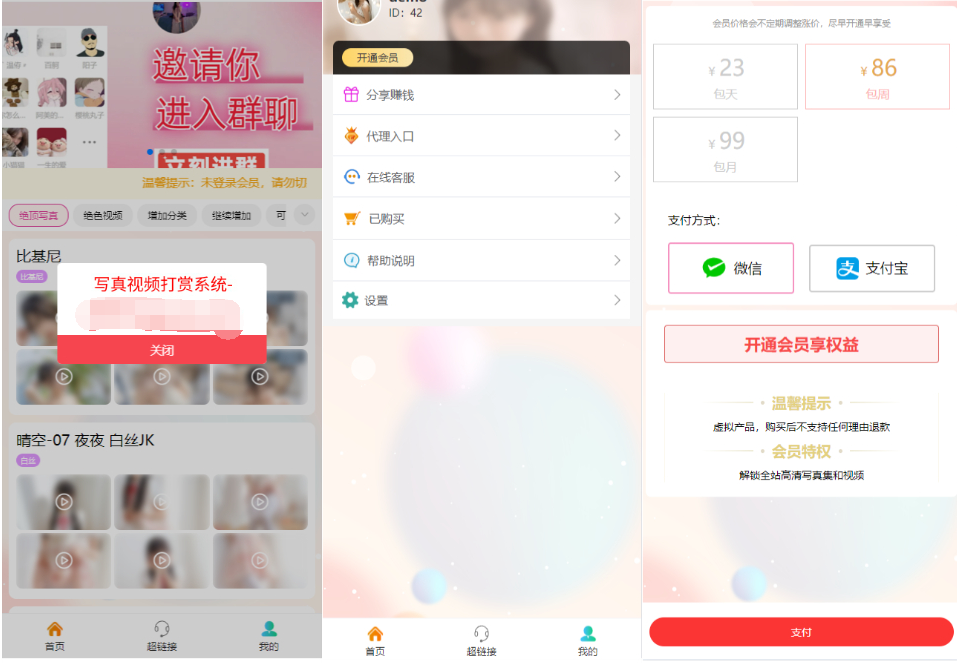 2025最新写真图片视频打赏系统源码完整可用 附教程-皮皮网创
