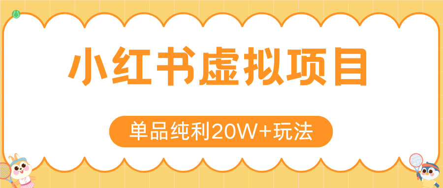 小红书虚拟电商新玩法，实现单品纯利20W+，可矩阵放大操作！-皮皮网创