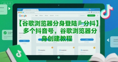谷歌浏览器分身登陆多个抖音号，谷歌浏览器分身创建教程-皮皮网创
