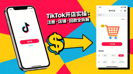 大熊跨境·TikTok从开店到投流的进阶课-皮皮网创