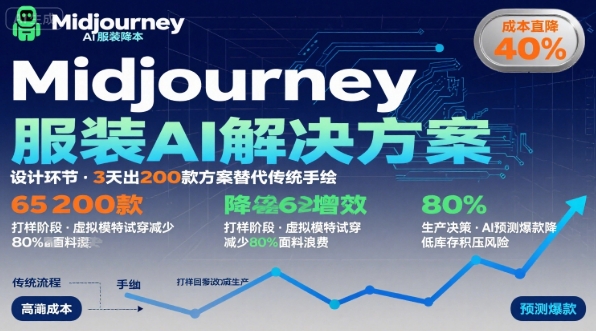 AI在服装领域的运用，使用midjourney做服装辅助企业降低成本-皮皮网创