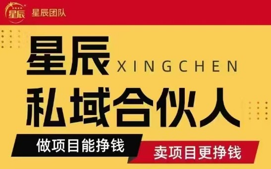 全网首发星辰私域项目合集，最新实操玩法，短期快速实现变现-皮皮网创