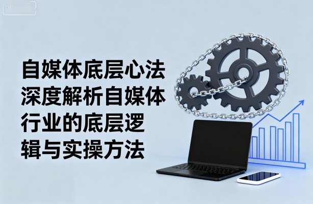 自媒体底层心法，深度解析自媒体行业的底层逻辑与实操方法-皮皮网创