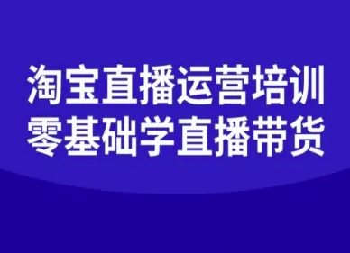 淘宝直播运营培训-零基础学会直播卖货-皮皮网创