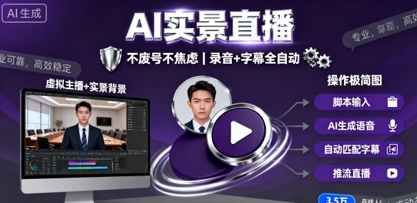 宝子哥9月20日线下课，AI实景直播，不废号不焦虑(录音+字幕)-皮皮网创