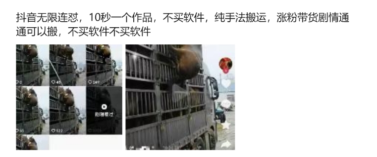 抖音无限连怼，10秒一个作品不买软件，纯手法搬运，涨粉带货剧情通通可以搬-皮皮网创