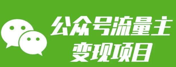 公众号流量主变现项目：每天2小时，普通人每月多挣三五千-皮皮网创