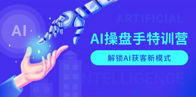 AI-操盘手特训营，解锁AI获客新模式，全面掌握AI商业应用与提示词技巧-皮皮网创