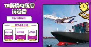 2025TK跨境电商选品趋势0到1店铺搭建最全实操讲解，轻松在家把货卖出国-皮皮网创