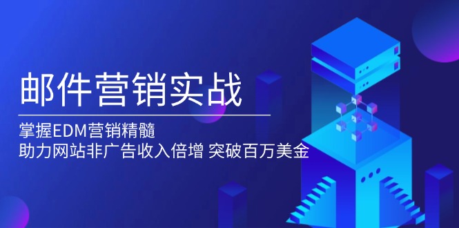 邮件营销实战，掌握EDM营销精髓，助力网站非广告收入倍增，突破百万美金-皮皮网创