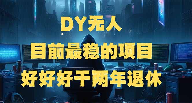 DY无人，目前最稳的项目，矩阵放大边旅游边赚钱，好好好干两年退休-皮皮网创