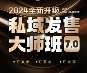 私域发售大师班7.0版，发售界鼻祖，又是一次升级迭代，从底层逻辑，到8大模型的细致落地讲解(录音)-皮皮网创