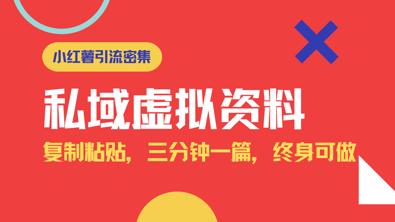 小红书引流私域旅游虚拟资料玩法，复制粘贴，三分钟一篇图文，日入1000…-皮皮网创