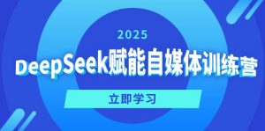 DeepSeek赋能自媒体训练营,定位、变现、爆文全攻略!-皮皮网创