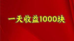 一天收益1000+ 稳定项目，可以做视频号，也可以做快手抖音-皮皮网创