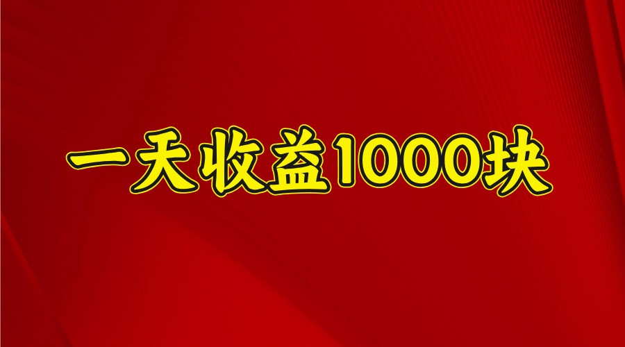 一天收益1000+ 稳定项目，可以做视频号，也可以做快手抖音-皮皮网创