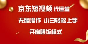 京东短视频代运营,全程喂饭,小白轻松上手【揭秘】-皮皮网创