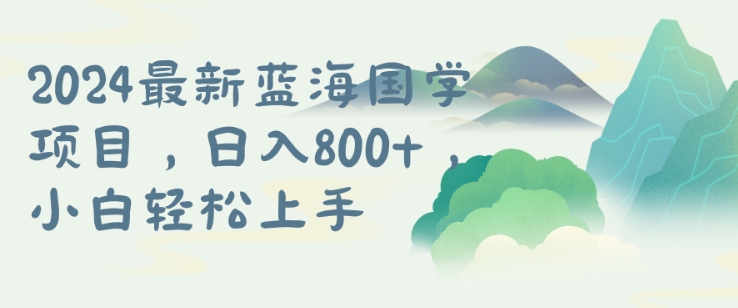 国学项目，长期蓝海可矩阵，从0-1的过程【揭秘】-皮皮网创