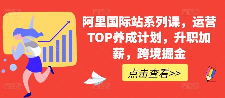 阿里国际站系列课，运营TOP养成计划，升职加薪，跨境掘金-皮皮网创