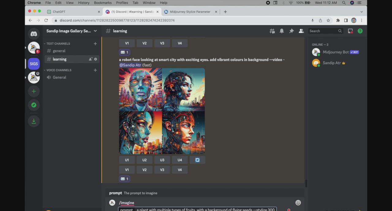 图片[2]-ChatGPT4 和 MidJourney AI 绘画聊天革命性指南教程-33节视频课-中英字幕-皮皮网创