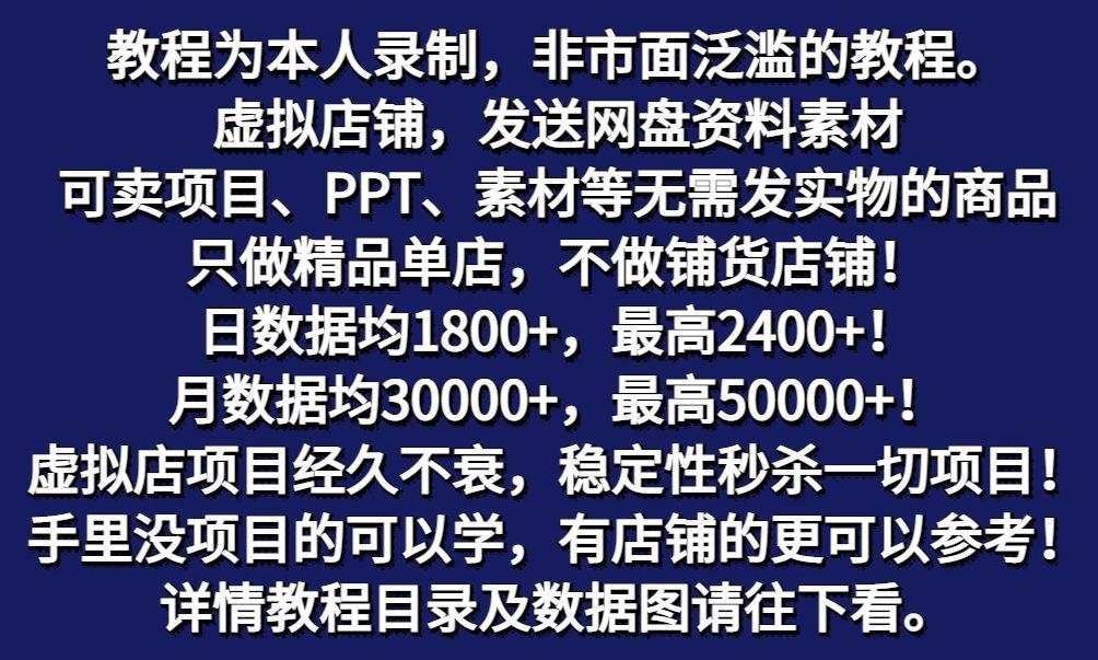 图片[2]-拼多多虚拟电商训练营月入50000+你也行，暴利稳定长久，副业首选-皮皮网创