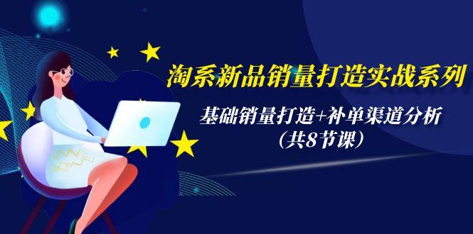 (9962期)淘系新品销量打造实战系列，基础销量打造+补单渠道分析(共8节课)-皮皮网创