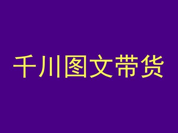 千川图文带货，测品+认知+实操+学员问题，抖音千川教程投放教程-皮皮网创