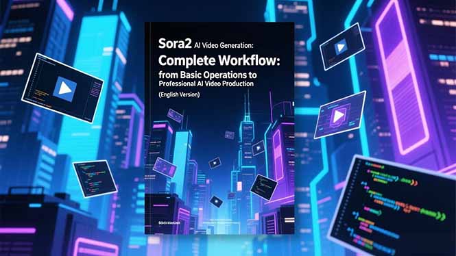 Sora2 AI视频生成的系统教程(英文版-皮皮网创
