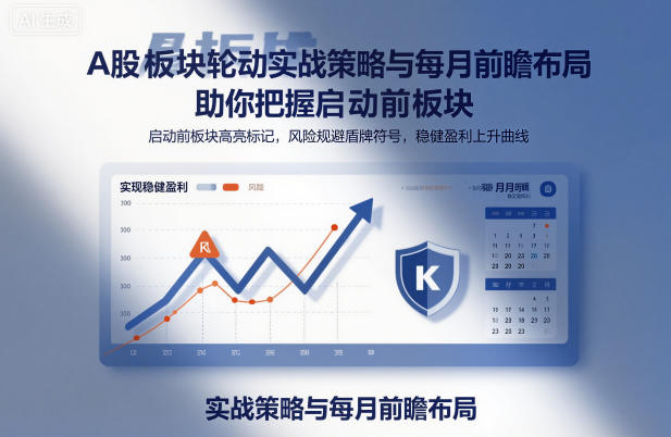 A股板块轮动实战策略与每月前瞻布局，助你把握启动前板块，规避风险，实现稳健盈利-皮皮网创