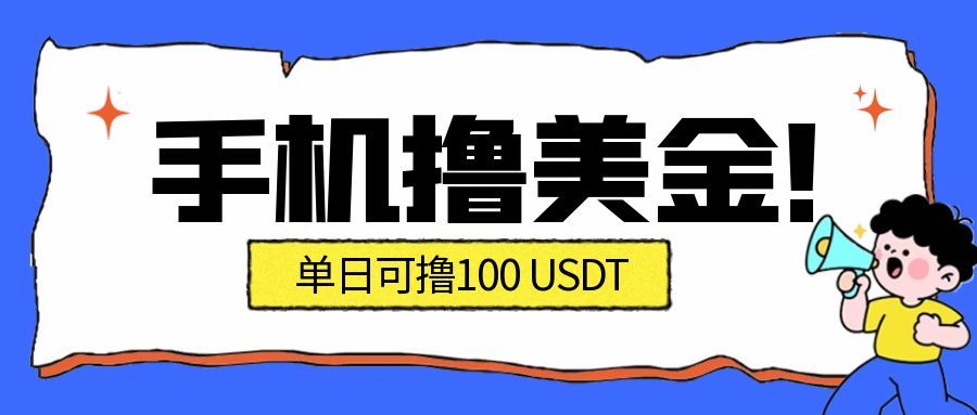 最新手机撸美金项目，单日产值100U+，2026年最新的风口项目-皮皮网创