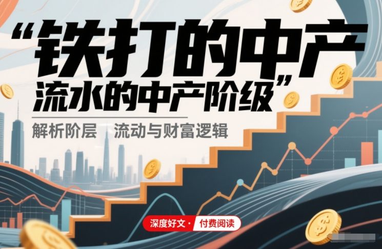 付费文章：铁打的中产，流水的中产阶级-皮皮网创