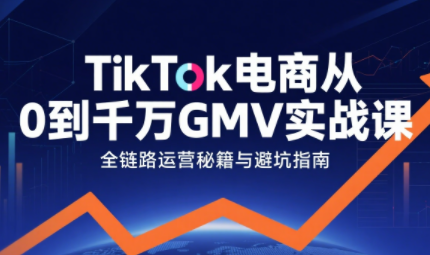 三千老师·TikTok电商从0到千万GMV实战课(更新)-皮皮网创