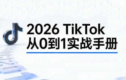 2026TikTok从0到1(3天直播课)-皮皮网创