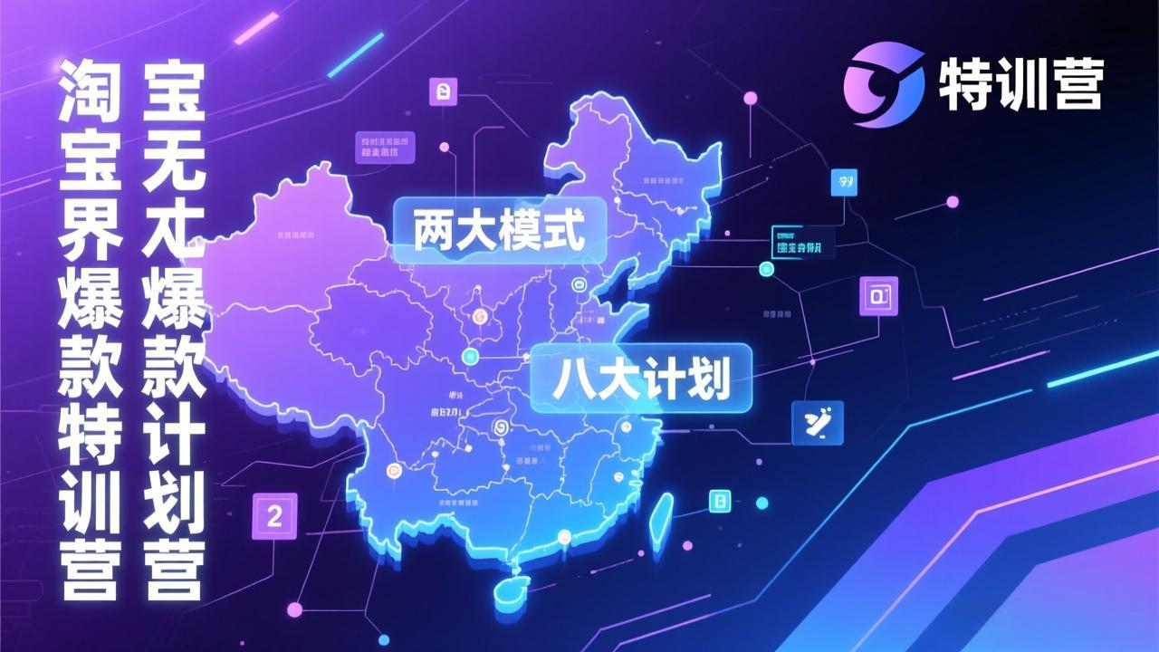 淘宝无界爆款训练营：2026年1月杭州线下高端集训课，3天构建两大模式八大计划体系-皮皮网创