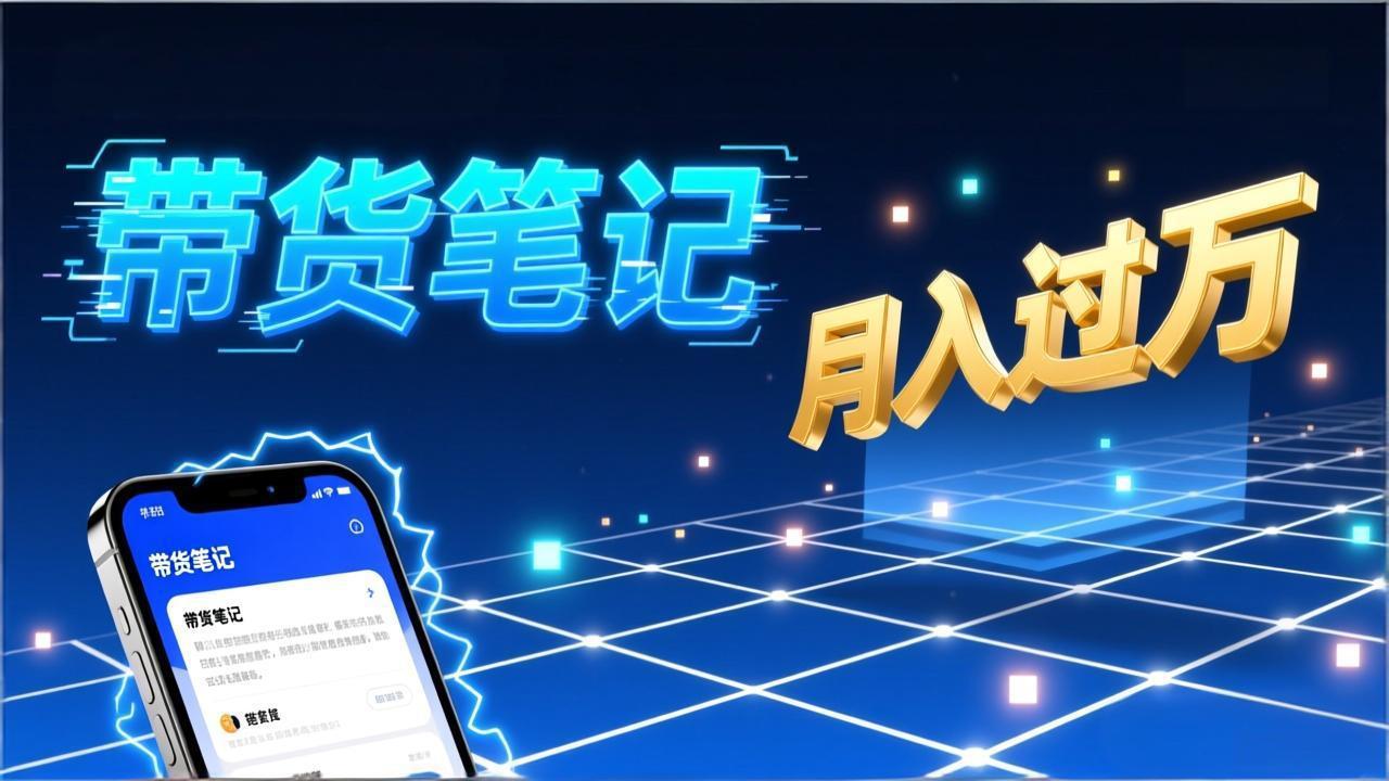 小红书爆款笔记带货实战:拆解封面标题正文全要素,手把手教你单篇笔记带货月入过万-皮皮网创