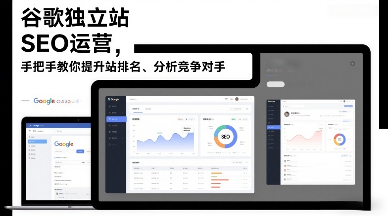 谷歌独立站SEO运营，手把手教你提升网站排名、分析竞争对手(更新2026)-皮皮网创