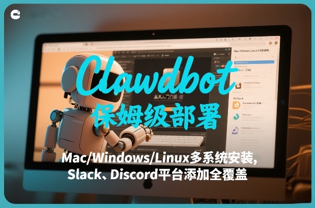 Clawdbot保姆级部署，从入门介绍、Mac/Windows/Linux多系统安装，到Slack、Discord平台添加全覆盖-皮皮网创