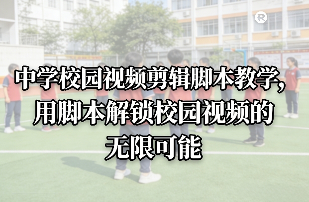 中学校园视频剪辑脚本教学，用脚本解锁校园视频的无限可能-皮皮网创