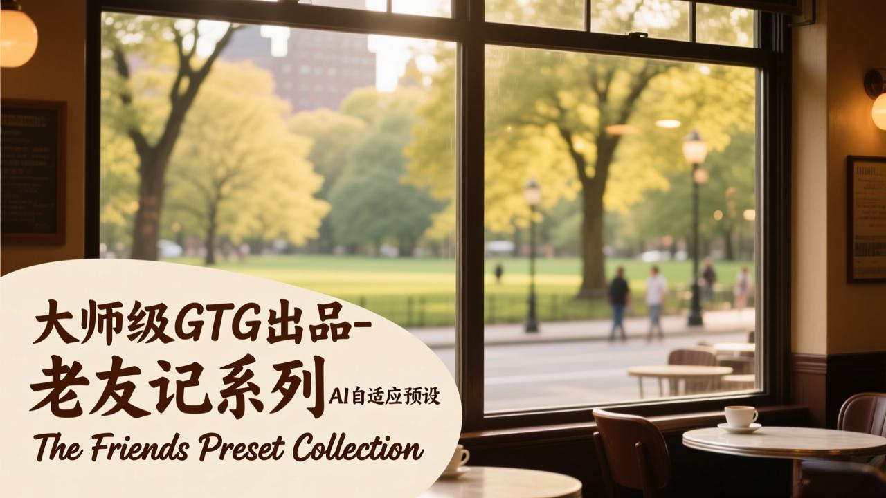 大师级GTG出品-老友记系列AI自适应预设The Friends Preset Collection-皮皮网创