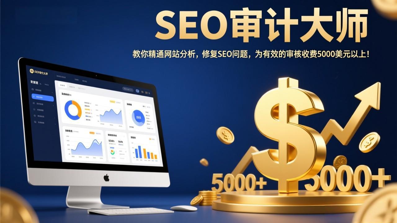 SEO审计大师:教你精通网站分析,修复SEO问题,为有效的审核收费5000美元以上!-皮皮网创