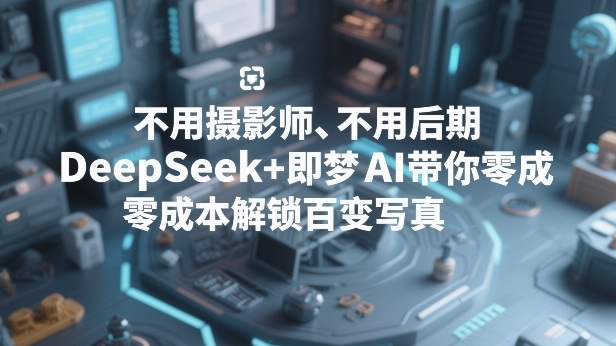 不用摄影师、不用后期,DeepSeek+即梦AI带你零成本解锁百变写真!-皮皮网创