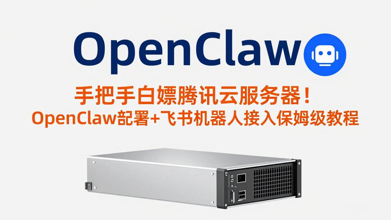 手把手白嫖腾讯云服务器！OpenClaw部署+飞书机器人接入保姆级教程-皮皮网创