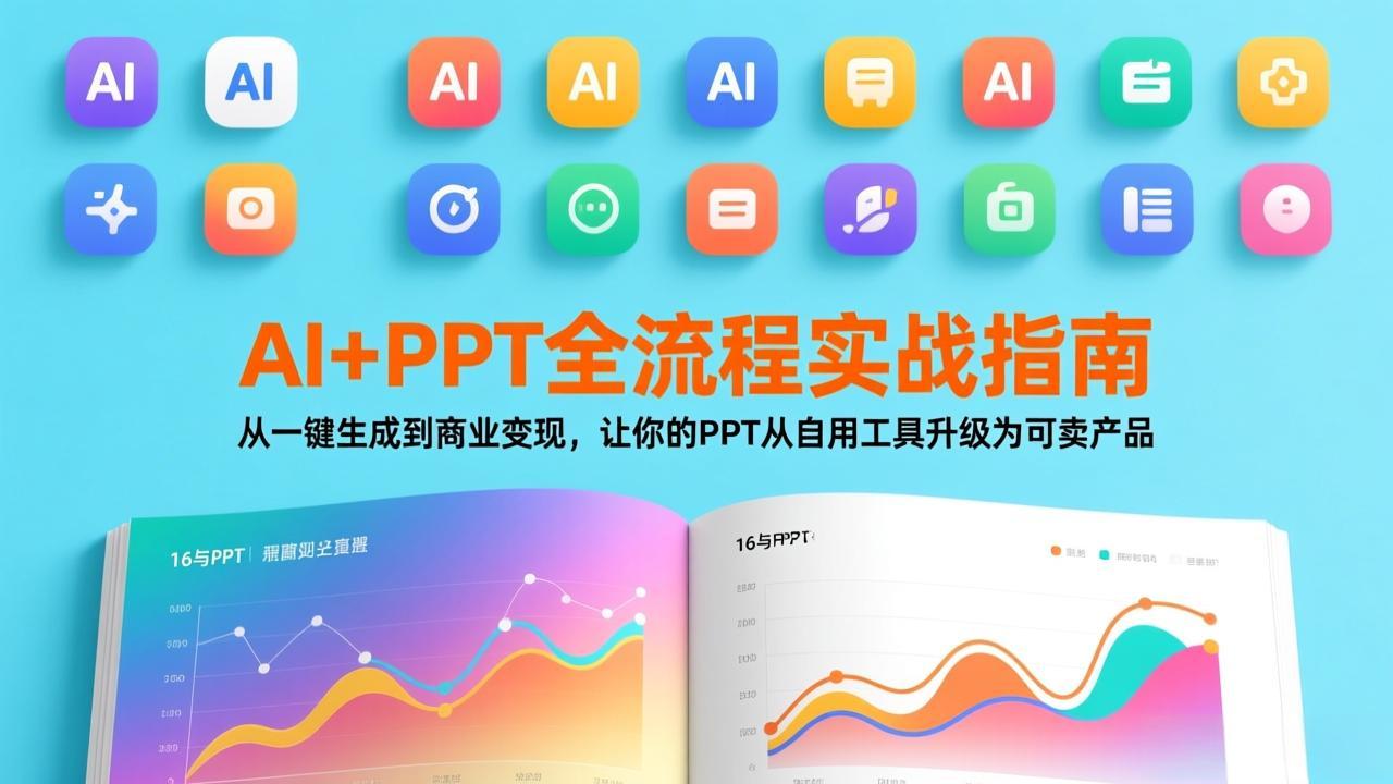 AI+PPT全流程实战指南：从一键生成到商业变现，让你的PPT从自用工具升级为可卖产品-皮皮网创
