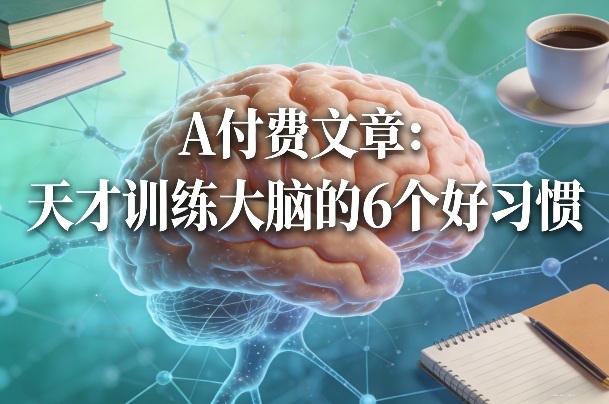 付费文章:天才训练大脑的6个好习惯-皮皮网创