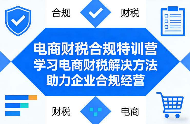 电商财税合规特训营，学习电商财税解决方法，助力企业合规经营-皮皮网创