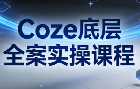 华仔·Coze底层全案实操课程(更新)-皮皮网创