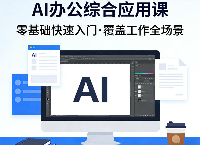 AI办公综合应用课，零基础快速入门，覆盖了工作中各种应用场景-皮皮网创